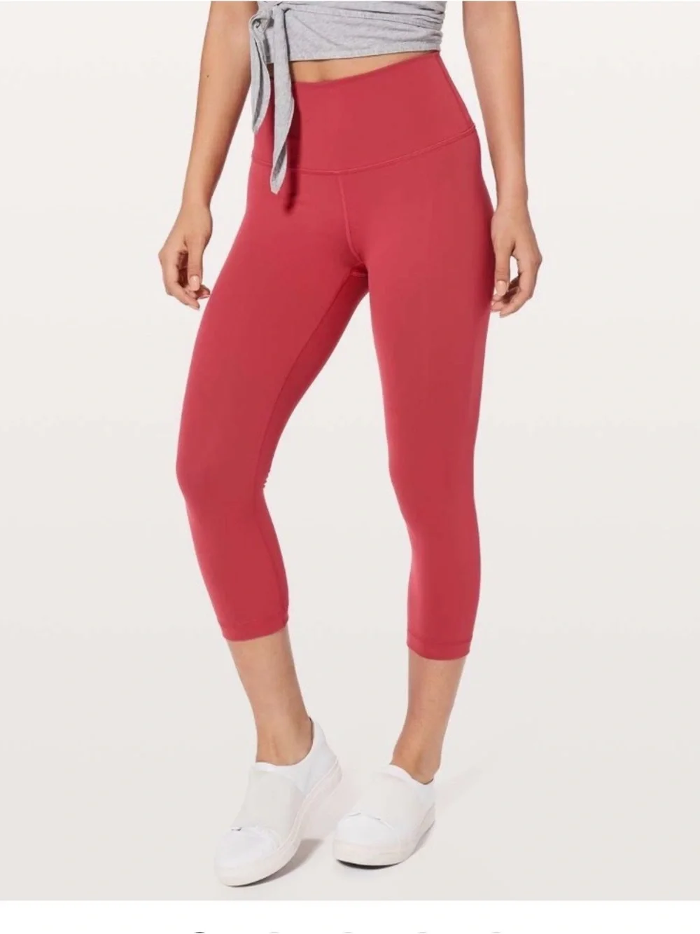 Lululemon Wunder Under High Rise Crop Sz 8